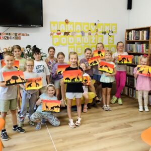 Wakacje w bibliotece w Rogach