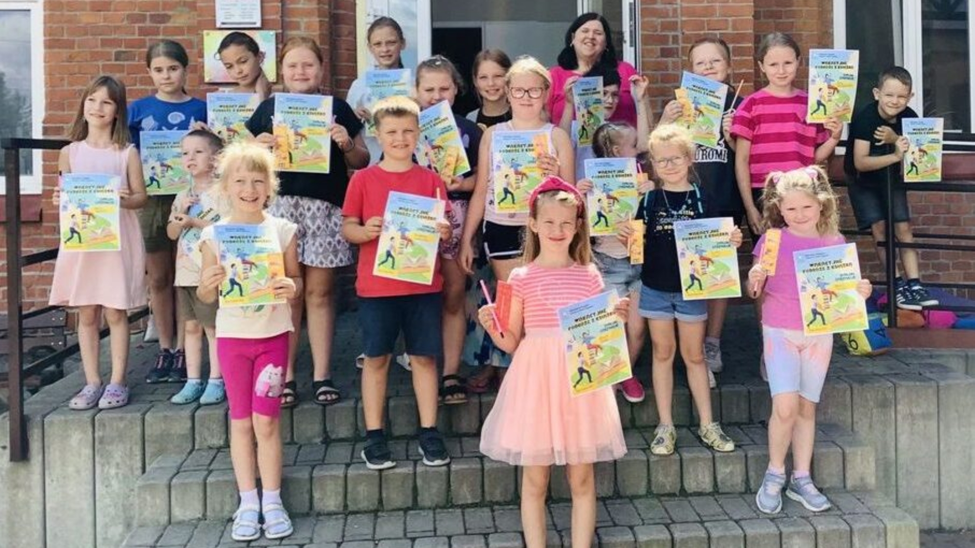 Wakacje w bibliotece w Rogach