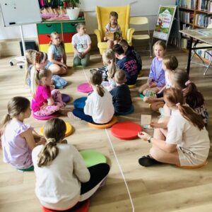 Wakacje w bibliotece w Rogach