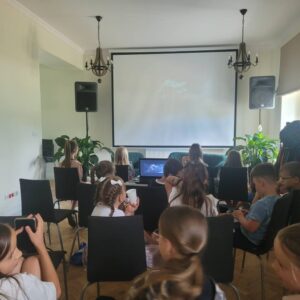 Wakacje w bibliotece w Targowiskach