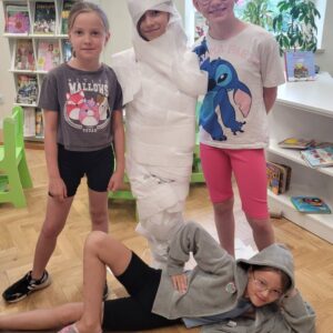 Wakacje w bibliotece w Targowiskach