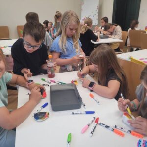 Wakacje w bibliotece w Targowiskach