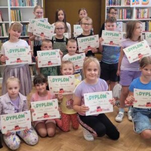 Wakacje w bibliotece w Targowiskach