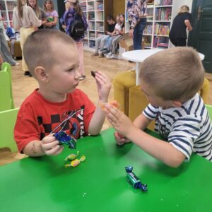 Wakacje w bibliotece w Targowiskach