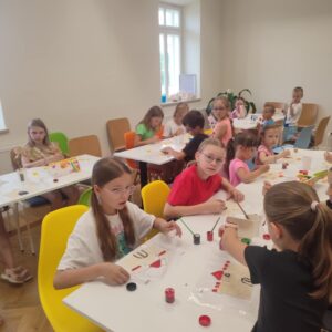 Wakacje w bibliotece w Targowiskach