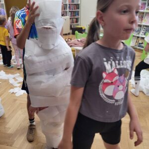 Wakacje w bibliotece w Targowiskach