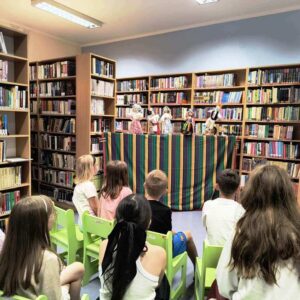 Wakacje w bibliotece w Miejscu Piastowym