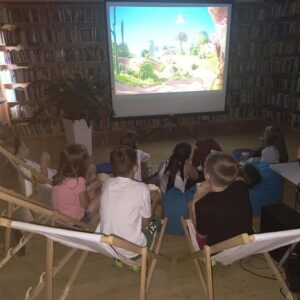Wakacje w bibliotece w Miejscu Piastowym