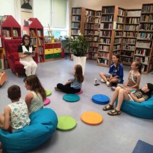 Wakacje w bibliotece w Miejscu Piastowym