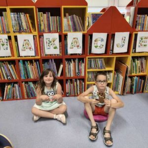 Wakacje w bibliotece w Miejscu Piastowym