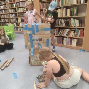 Wakacje w bibliotece w Miejscu Piastowym