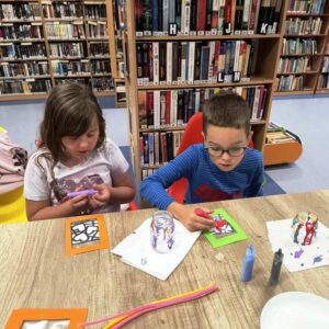 Wakacje w bibliotece w Miejscu Piastowym
