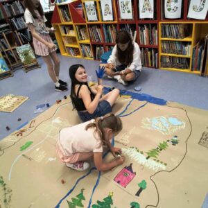 Wakacje w bibliotece w Miejscu Piastowym