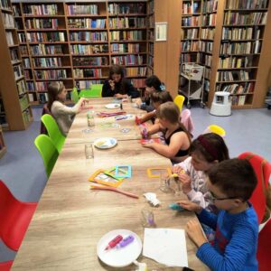 Wakacje w bibliotece w Miejscu Piastowym