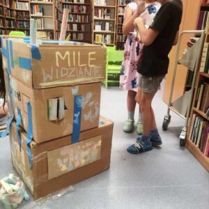Wakacje w bibliotece w Miejscu Piastowym