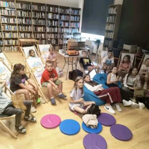 Wakacje w bibliotece w Miejscu Piastowym
