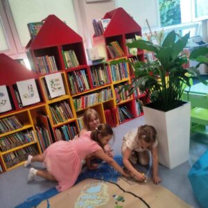 Wakacje w bibliotece w Miejscu Piastowym