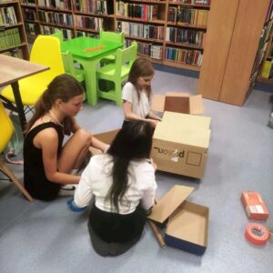 Wakacje w bibliotece w Miejscu Piastowym