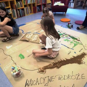 Wakacje w bibliotece w Miejscu Piastowym