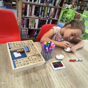 Wakacje w bibliotece w Miejscu Piastowym