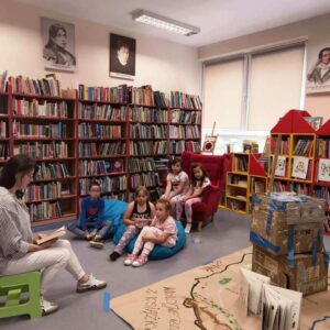 Wakacje w bibliotece w Miejscu Piastowym