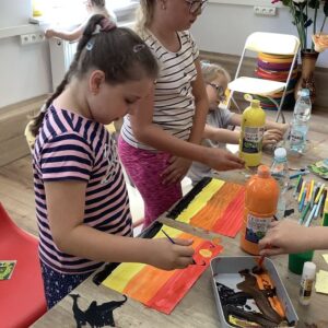 Wakacje w bibliotece w Rogach