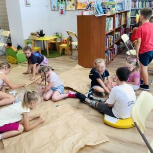 Wakacje w bibliotece w Rogach
