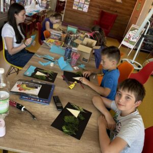 Wakacje w bibliotece w Głowience