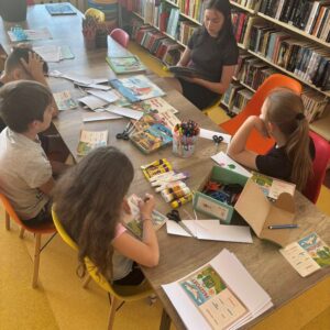 Wakacje w bibliotece w Głowience