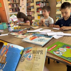 Wakacje w bibliotece w Głowience