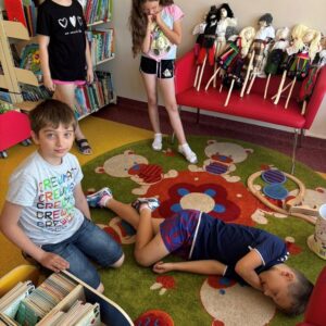 Wakacje w bibliotece w Głowience