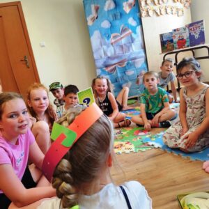 Wakacje w bibliotece we Wrocance