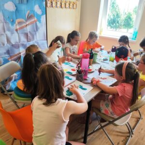 Wakacje w bibliotece we Wrocance
