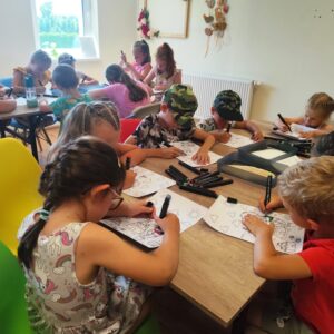 Wakacje w bibliotece we Wrocance