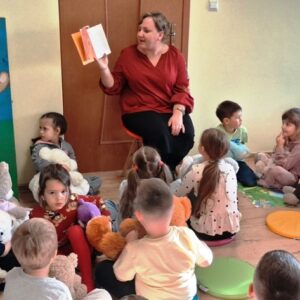 Dzień Pluszowego Misia w bibliotece we Wrocance
