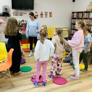 Kluboteka w Rogach w grudniu