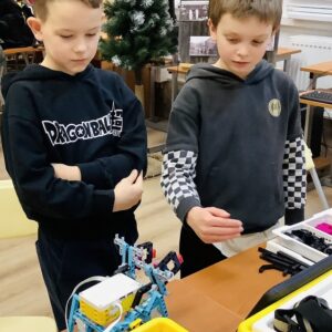 Kluboteka w Rogach w grudniu