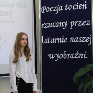 Gminny Konkurs Recytatorski  Polskiej Poezji Współczesnej