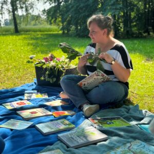 Czytanie na polanie Wrocanka