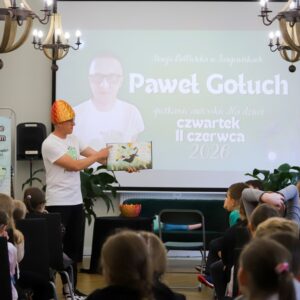 Spotkanie  autorskie z Pawłem Gołuchem
