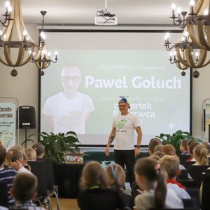 Spotkanie  autorskie z Pawłem Gołuchem