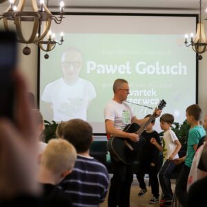 Spotkanie  autorskie z Pawłem Gołuchem