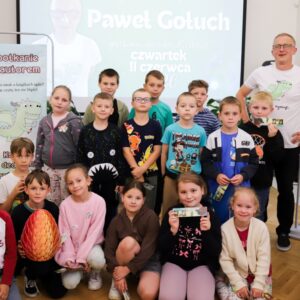 Spotkanie  autorskie z Pawłem Gołuchem