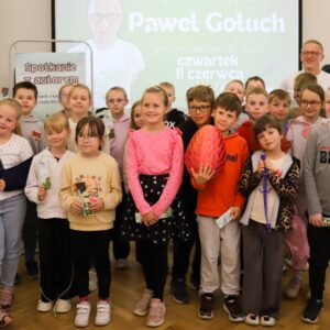 Spotkanie  autorskie z Pawłem Gołuchem