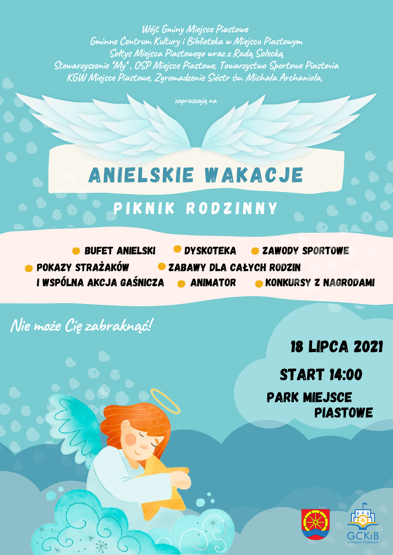 You are currently viewing Zapraszamy na Piknik Rodzinny pod hasłem ,,Anielskie Wakacje”!