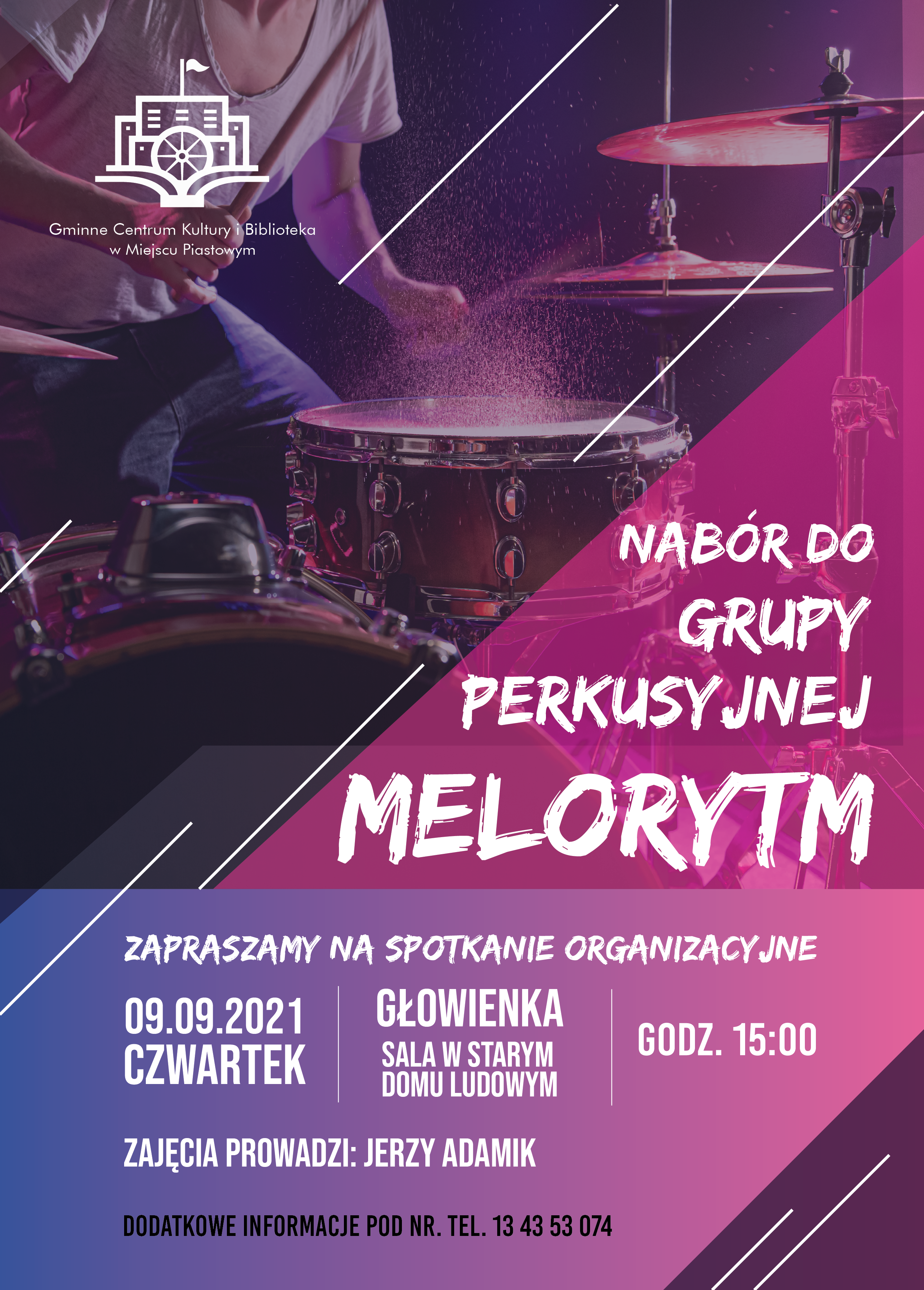 You are currently viewing Nabór do grupy perkusyjnej MELORYTM