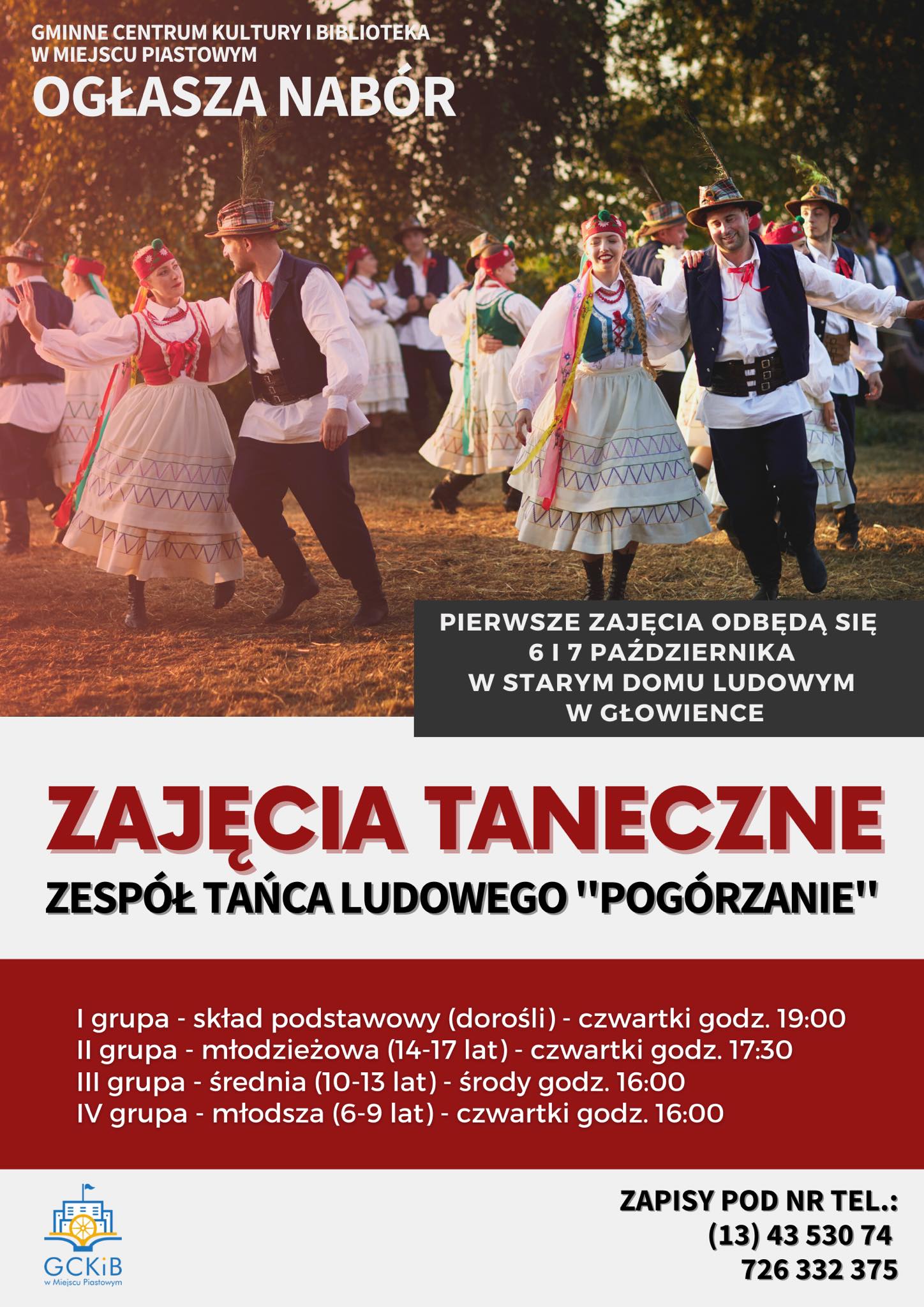 Read more about the article Nabór do Zespołu Tańca Ludowego Pogórzanie