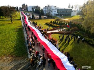 Read more about the article Marsz Niepodległości ,,Połączeni flagą”