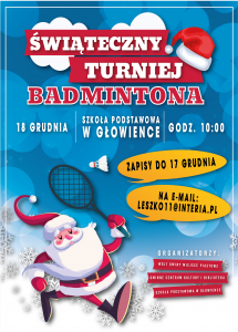 Read more about the article Świąteczny Turniej Badmintona