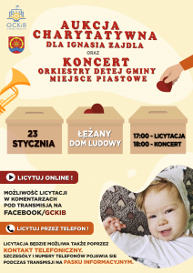 Read more about the article Licytuj dla Ignasia! Aukcja charytatywna wraz z koncertem